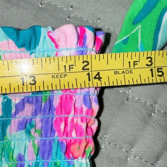 Lilly Pulitzer Rivera Romper Dress print..multi me and my zesty  LARGE. EUC - Picture 5 of 12